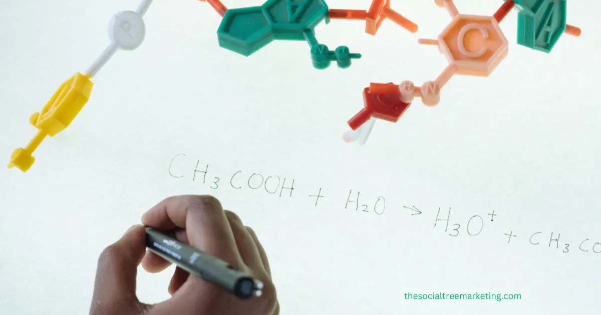 How does marketing relate to chemistry?
