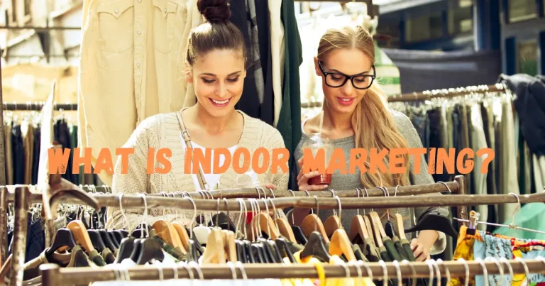 Girls doing indoor marketing